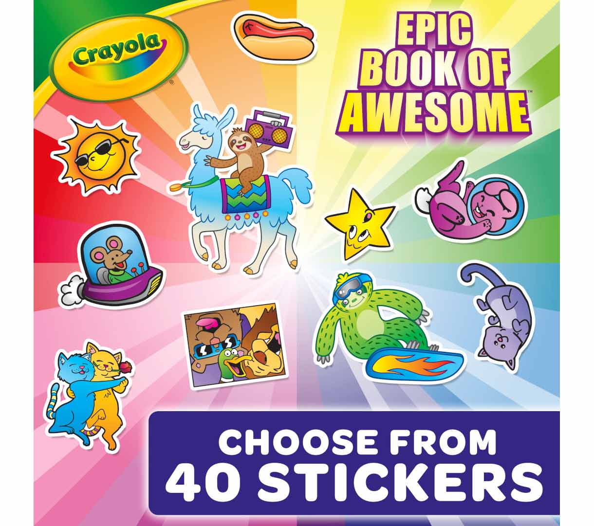 Libro de Colorear Crayola - Epiceno Book 288 páginas