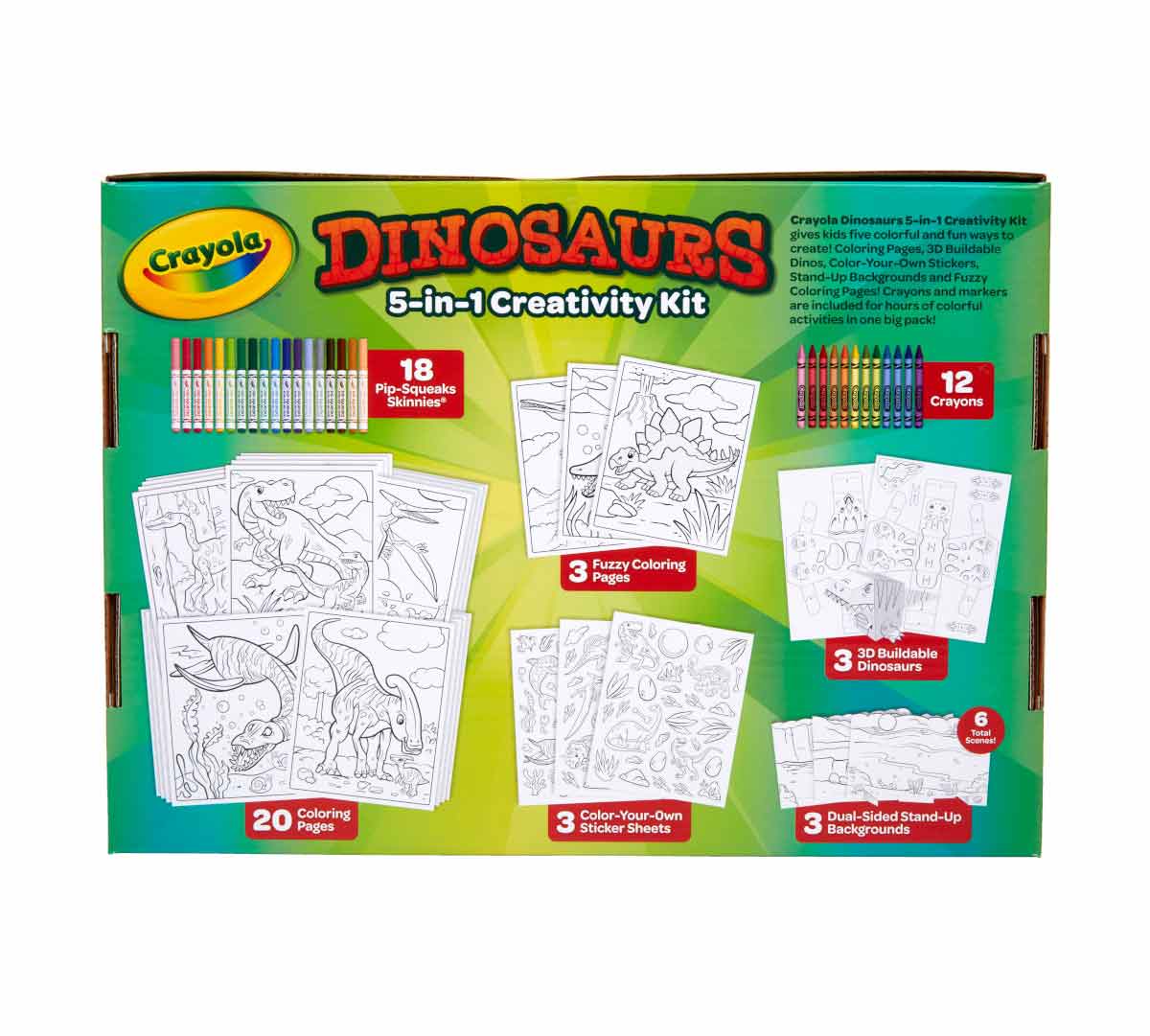 Crayola Dinosaurs Creativity Set - 62 piezas
