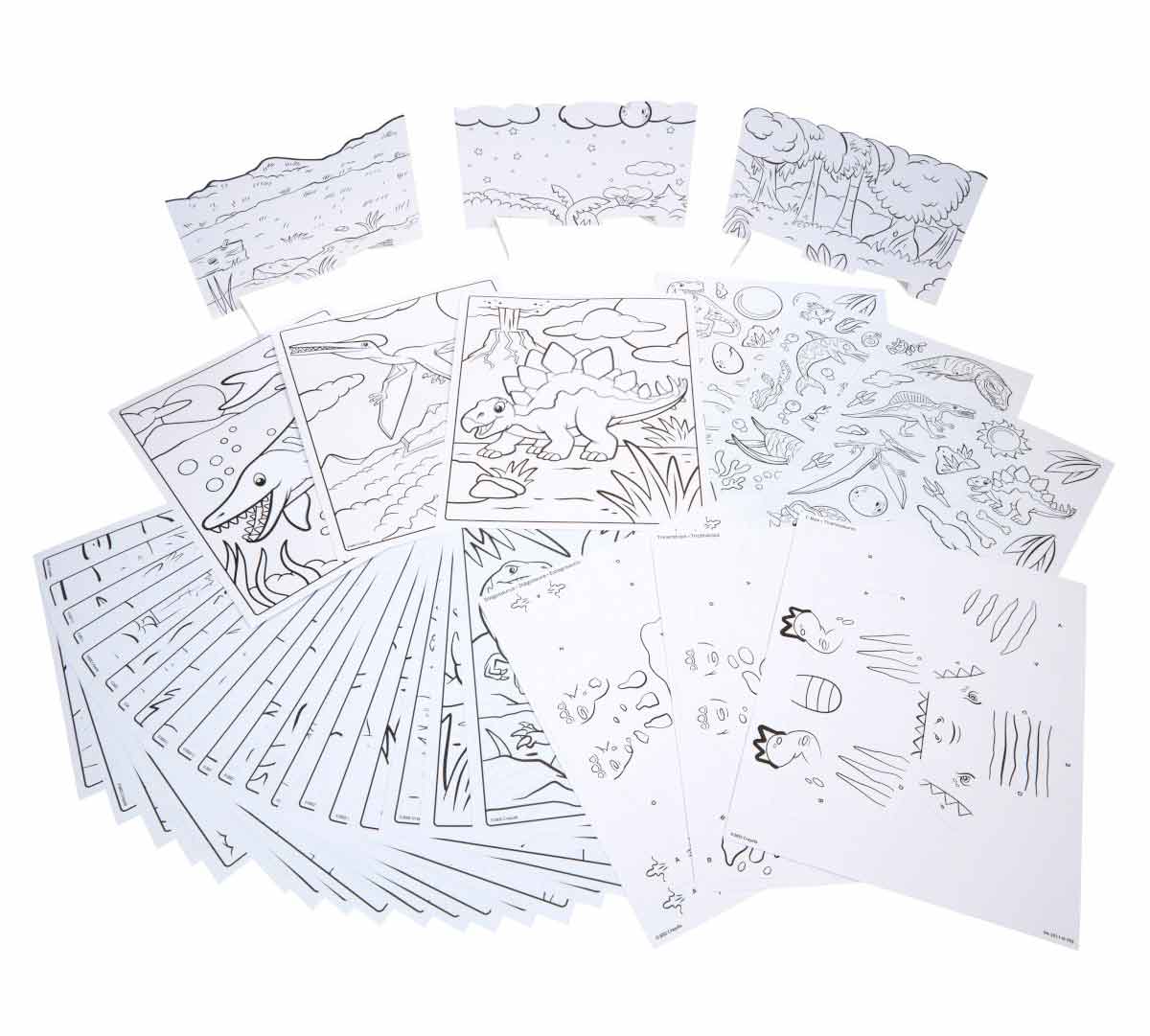 Crayola Dinosaurs Creativity Set - 62 piezas