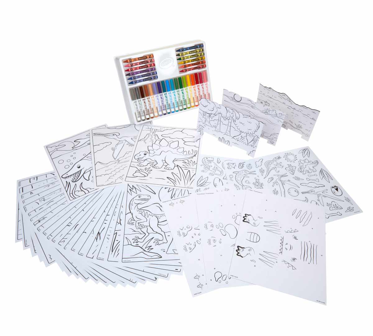 Crayola Dinosaurs Creativity Set - 62 piezas