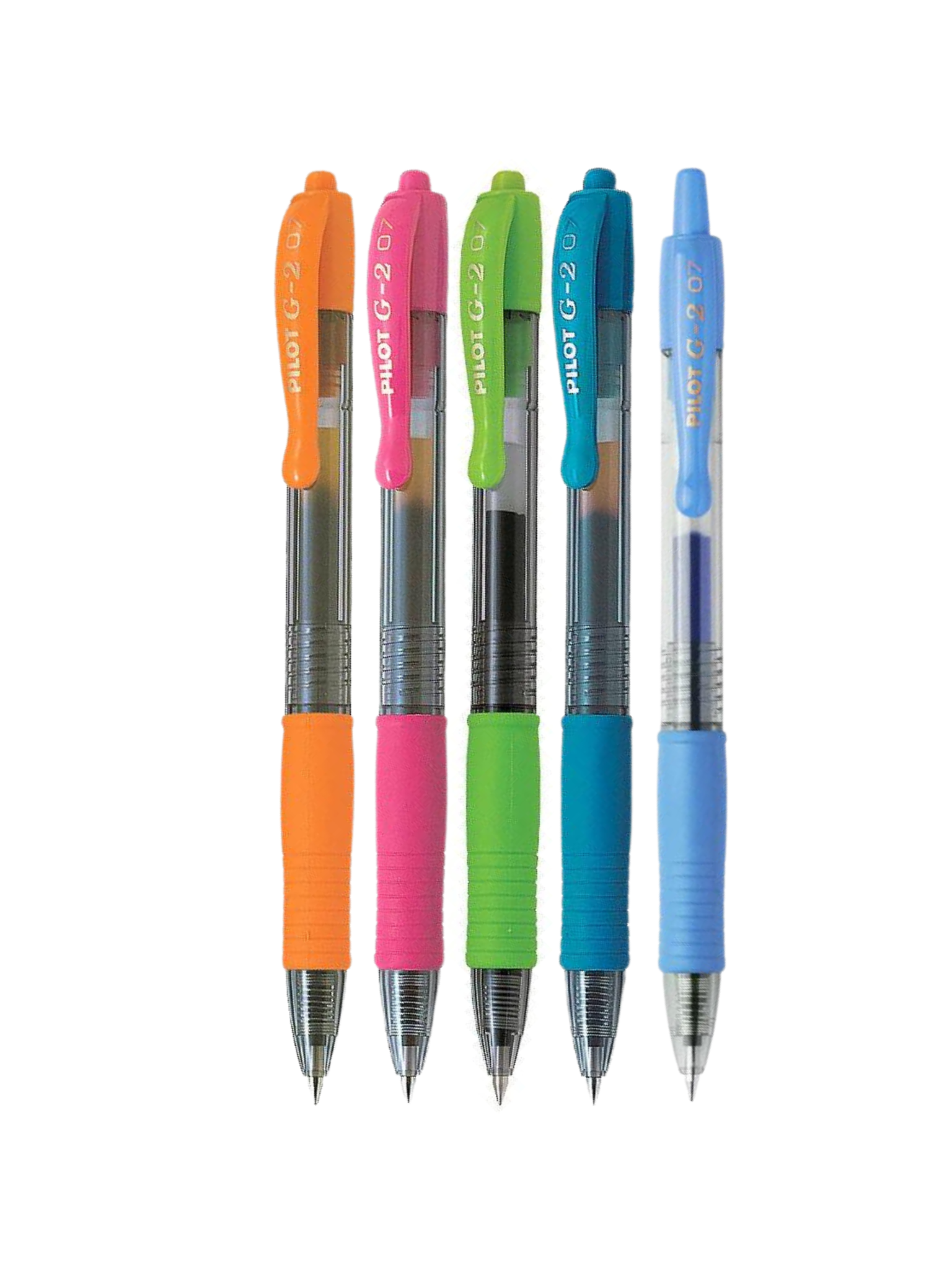 Bolígrafos Pilot G-2 - 0.7 mm - Set de 5 Colores – Karza Colors