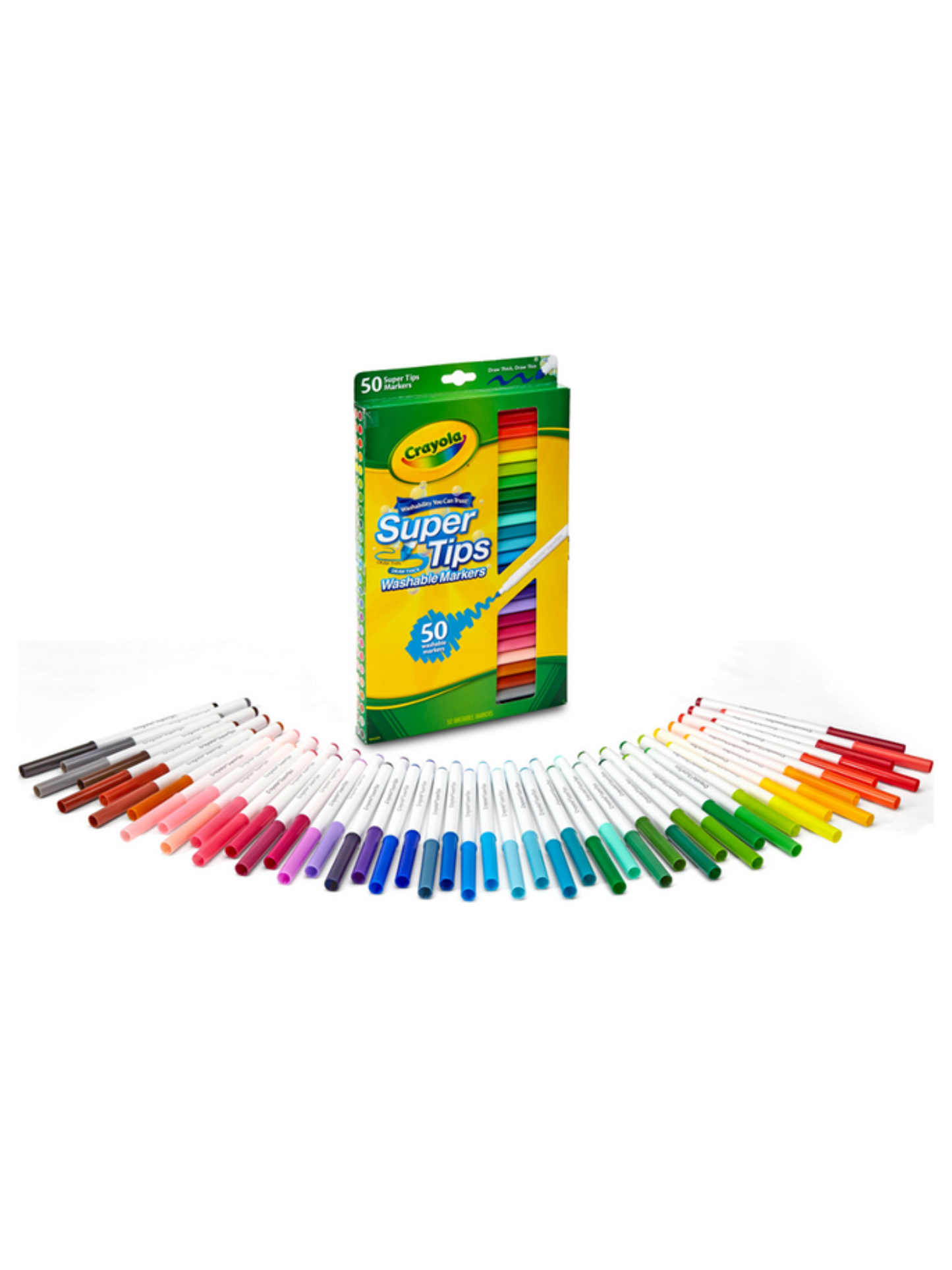 Crayola Super Tips - 50 Marcadores