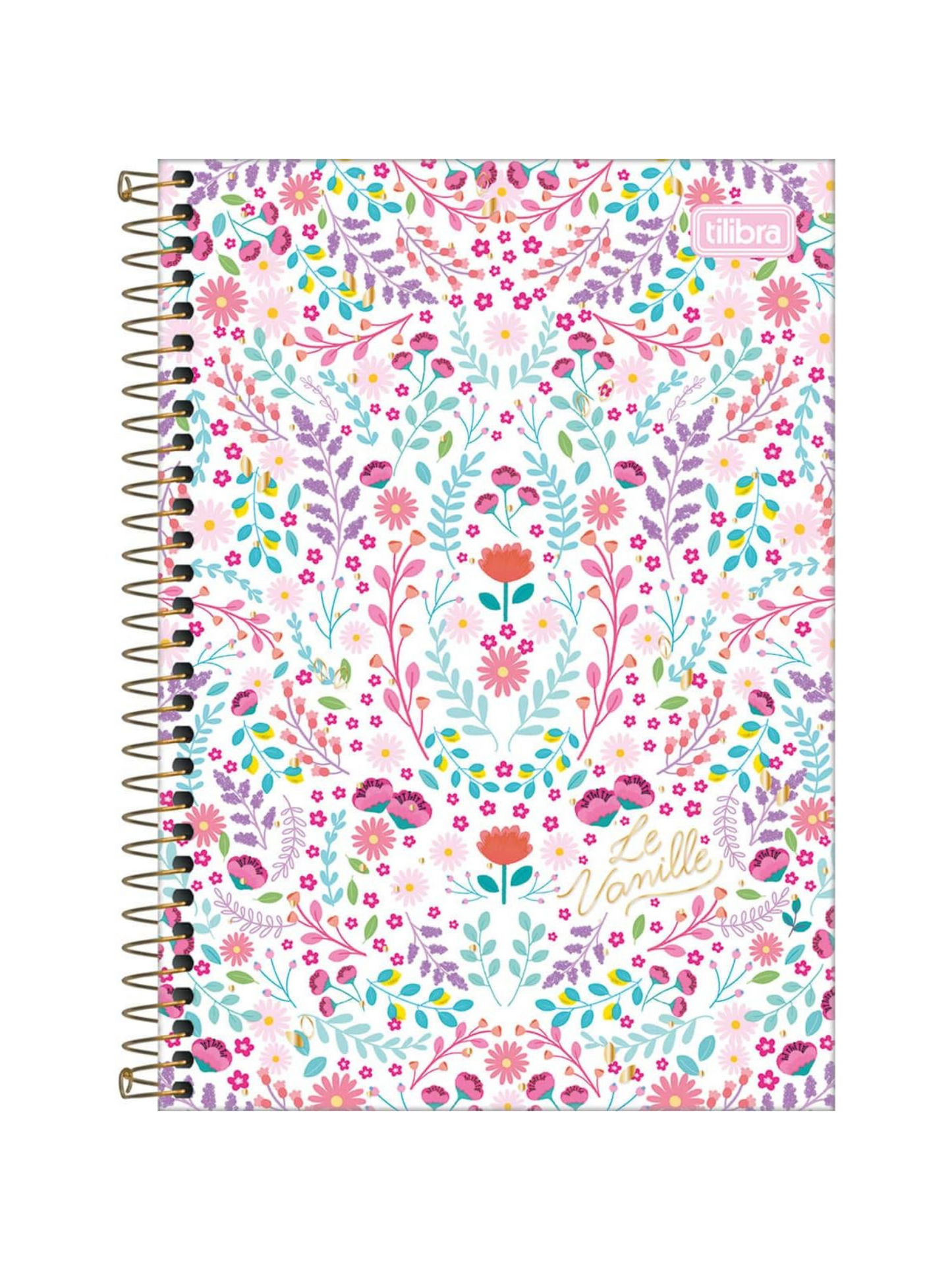Cuaderno Espiral - Portada Vanille - 80 Hojas con Líneas