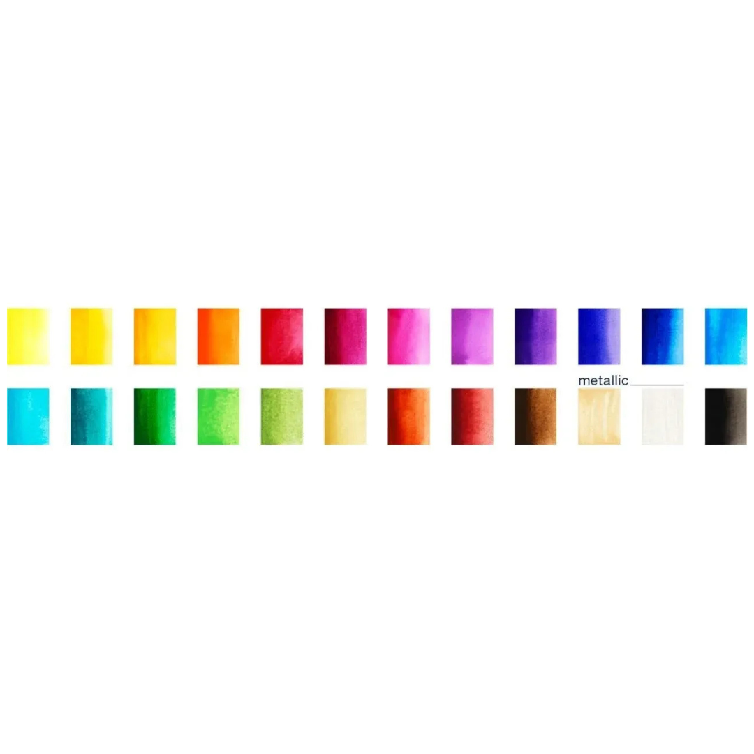 Acuarelas Profesionales Faber Castell - 24 Colores