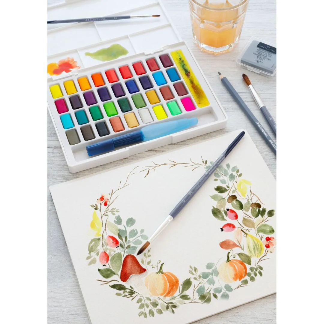 Acuarelas Profesionales Faber Castell - 24 Colores