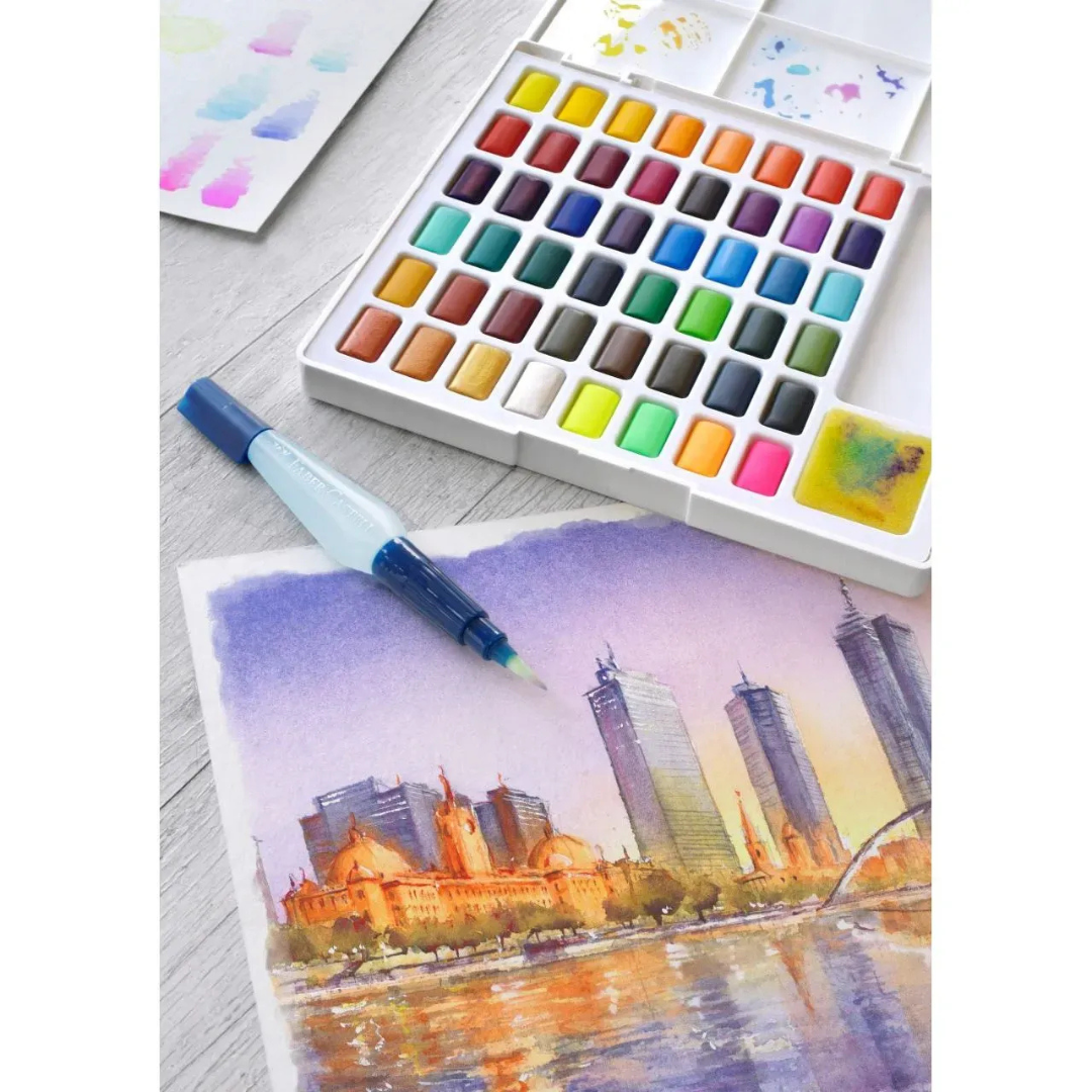Acuarelas Profesionales Faber Castell - 24 Colores