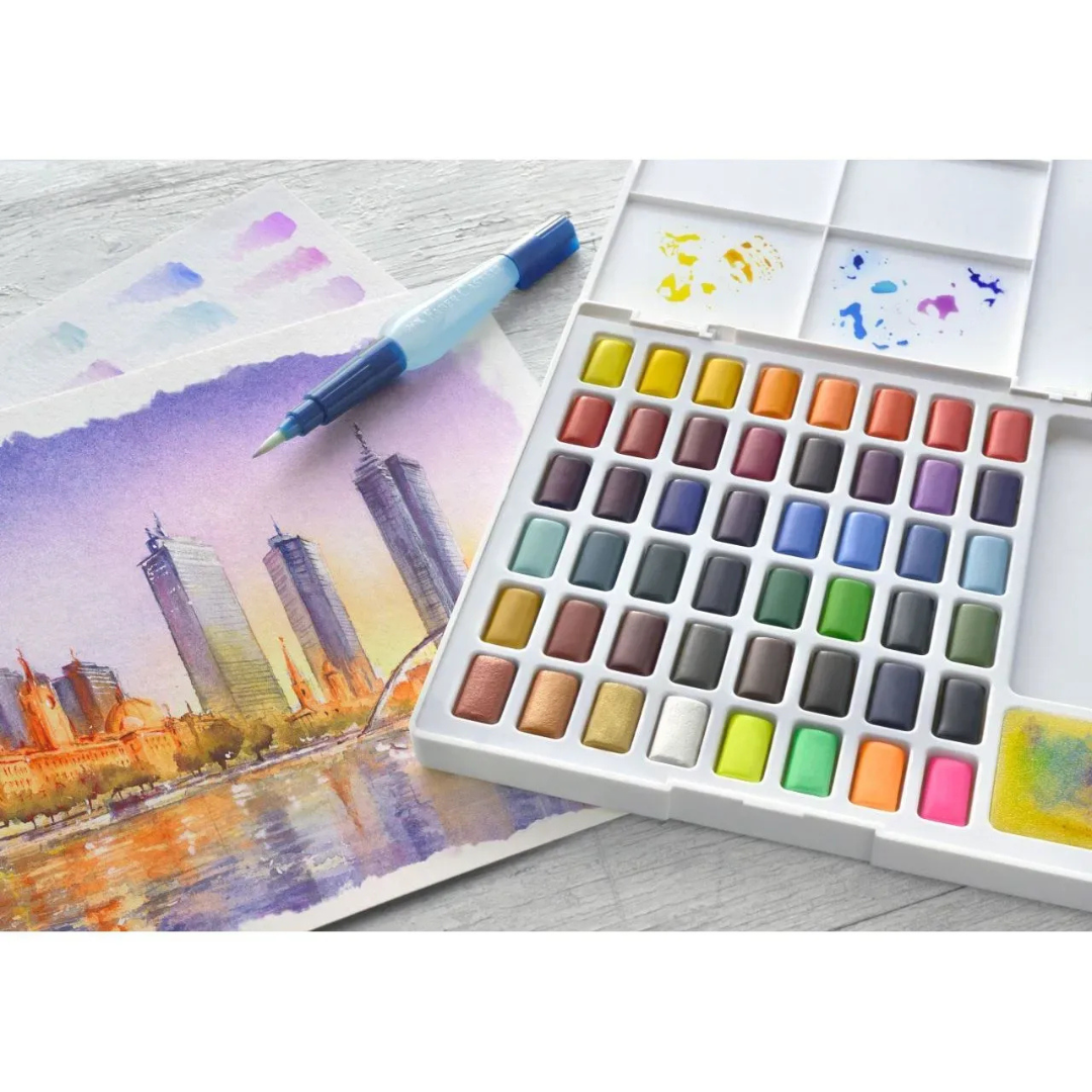 Acuarelas Profesionales Faber Castell - 24 Colores