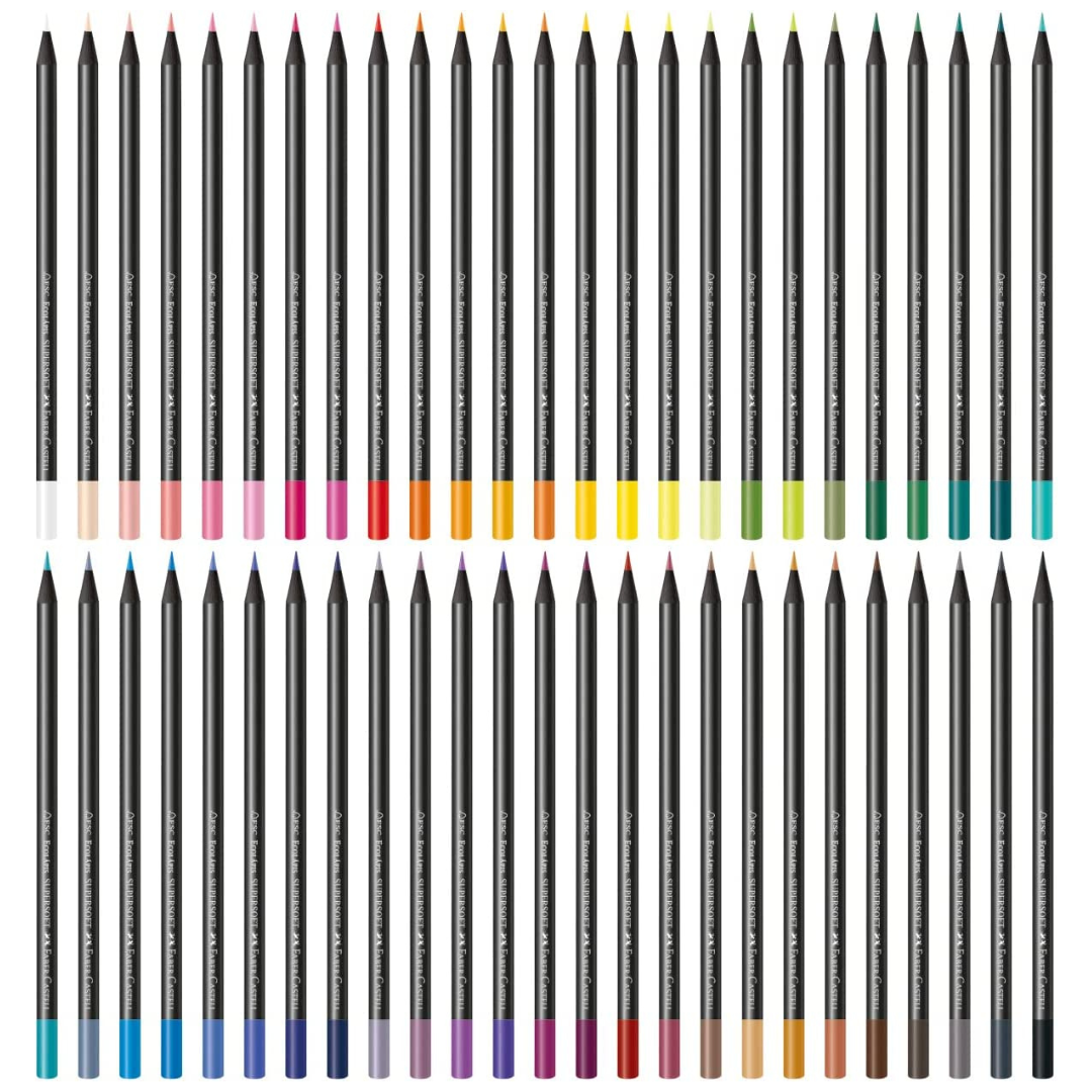 Crayones Faber Castell - Caja de 50 Colores