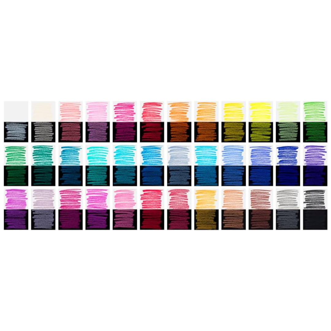 Crayones Faber Castell - Caja de 50 Colores