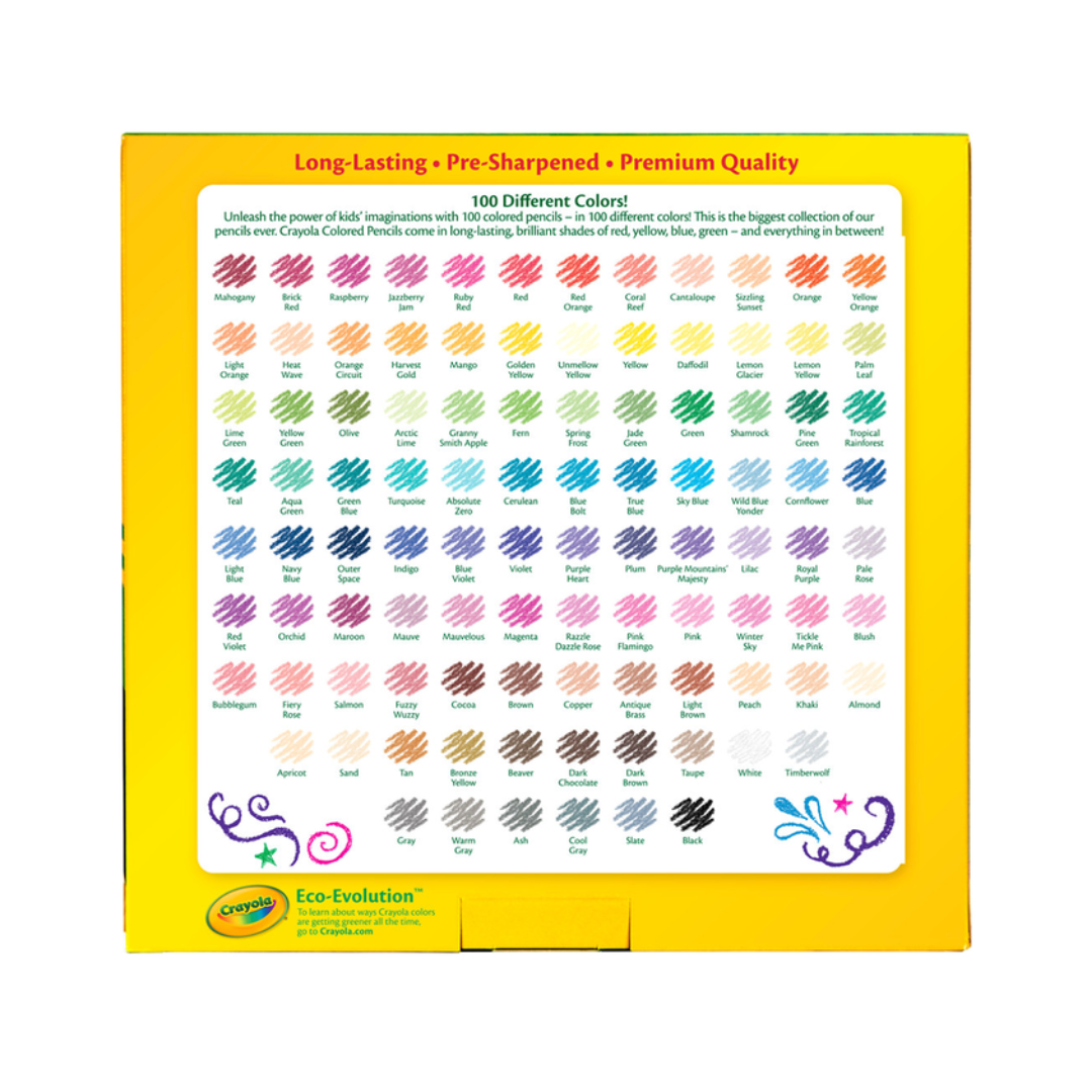 Crayones Crayola - Caja de 100 Colores