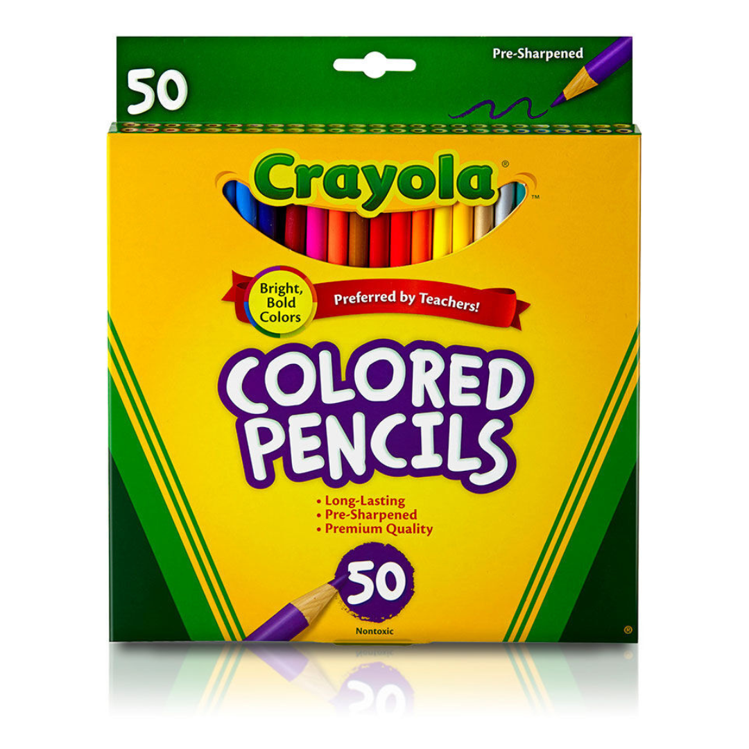 Crayones Crayola - Caja de 50 Colores