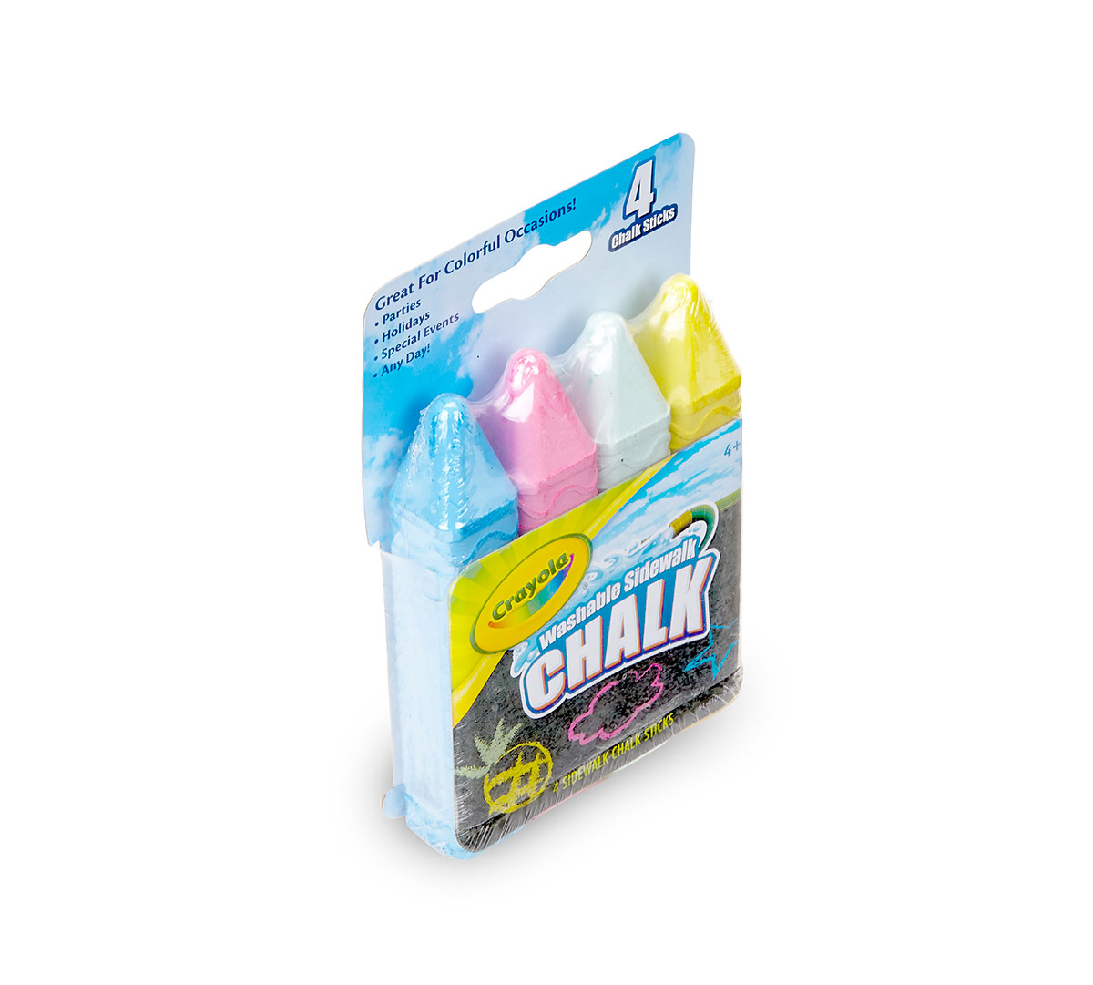 Tiza Gruesa Crayola - 4 Colores Pastel