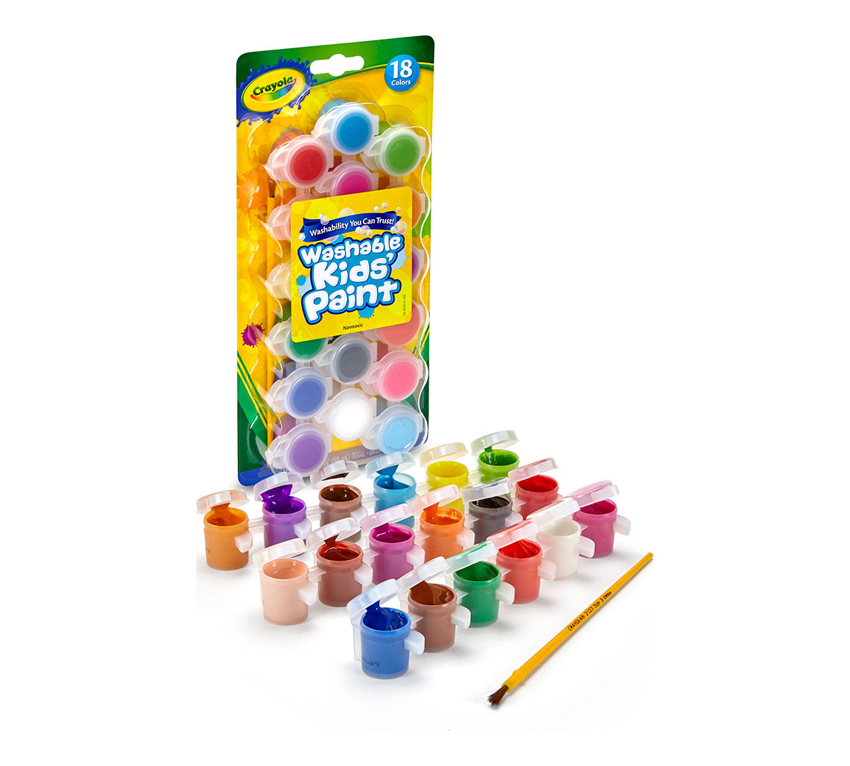 Pintura Lavable Crayola - 18 Colores