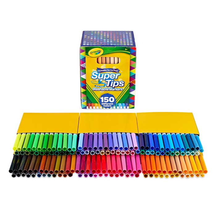 Crayola Super Tips - 150 Marcadores