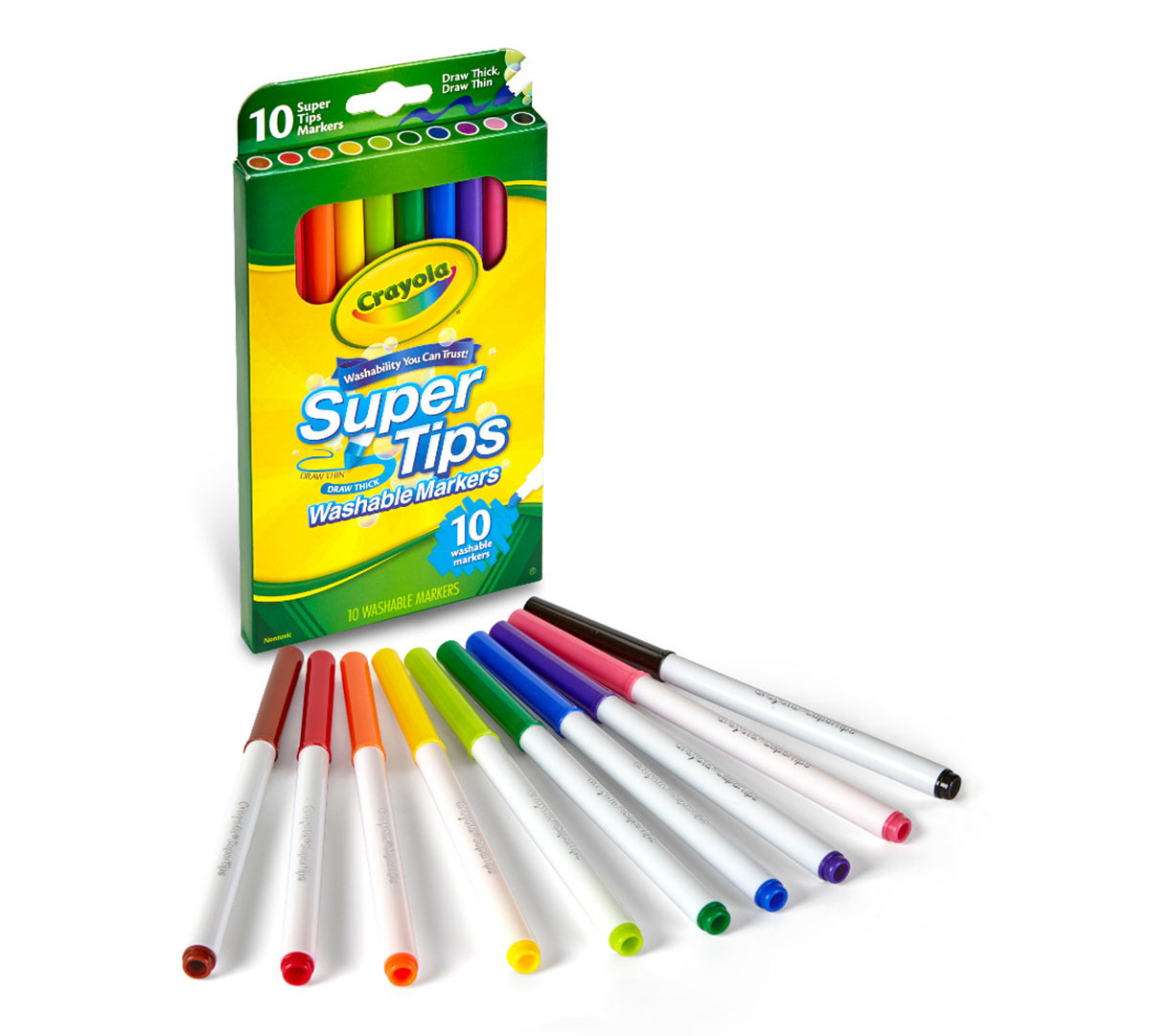 Crayola Super Tips - 10 Marcadores