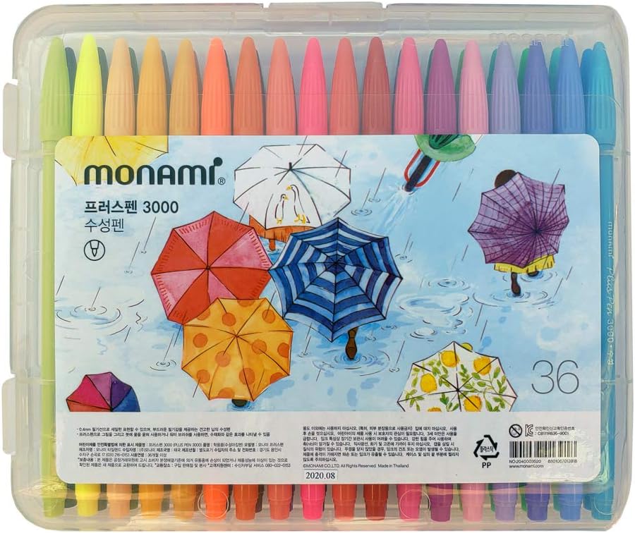 Monami Plus Pen 3000 - 36 colores