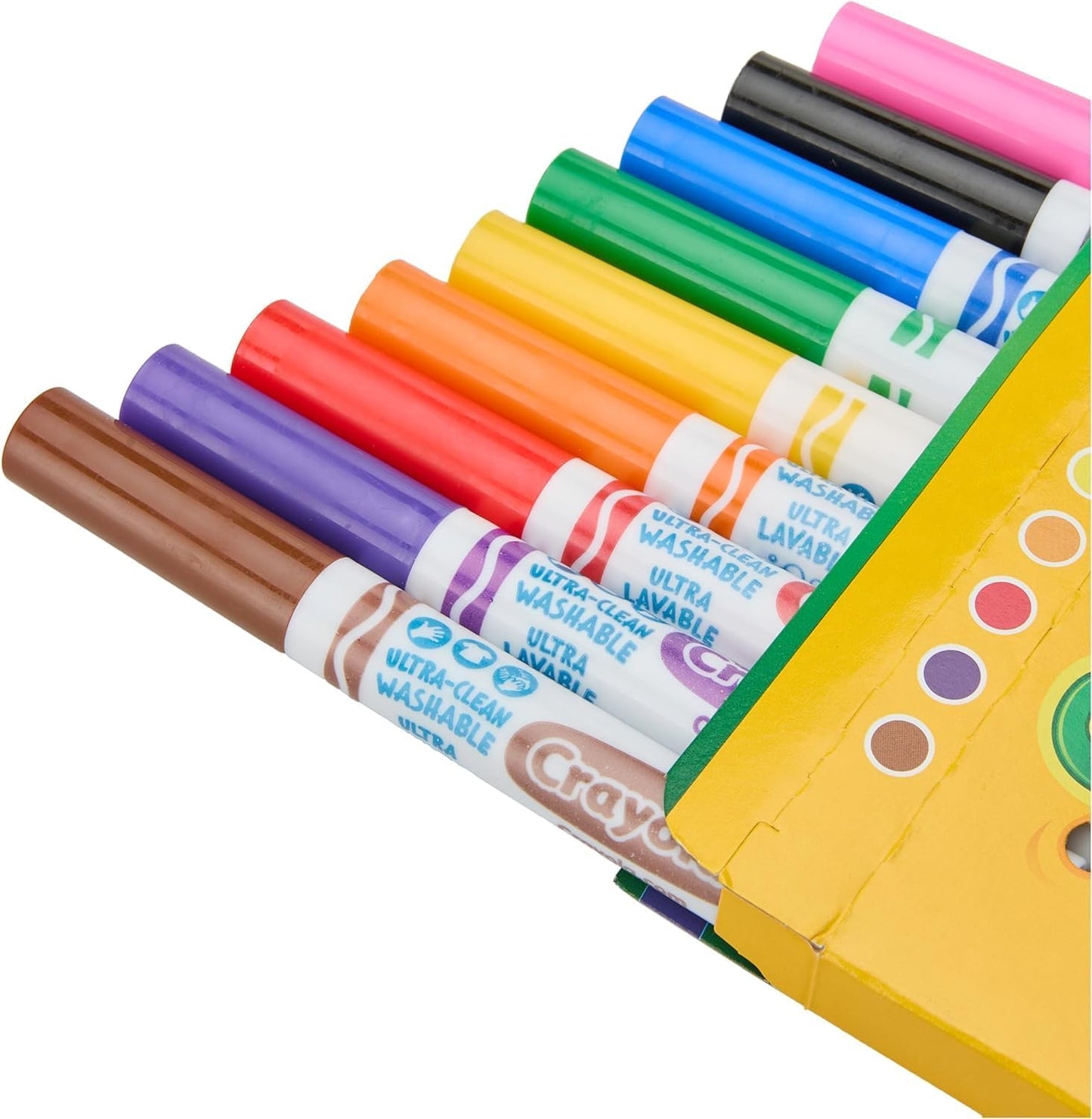 Crayola Markers - 10 Marcadores Punta Gruesa