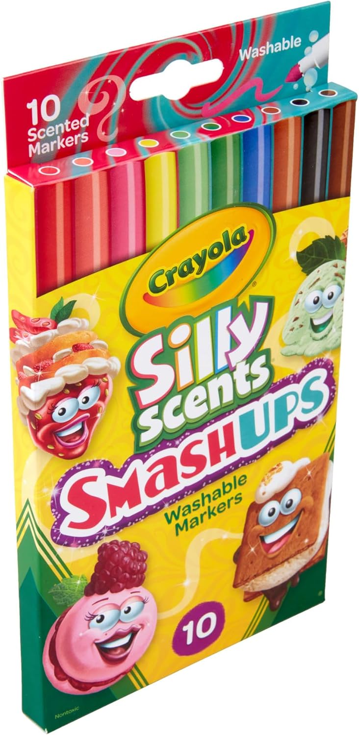 Crayola Markers Silly Scents - 10 Marcadores