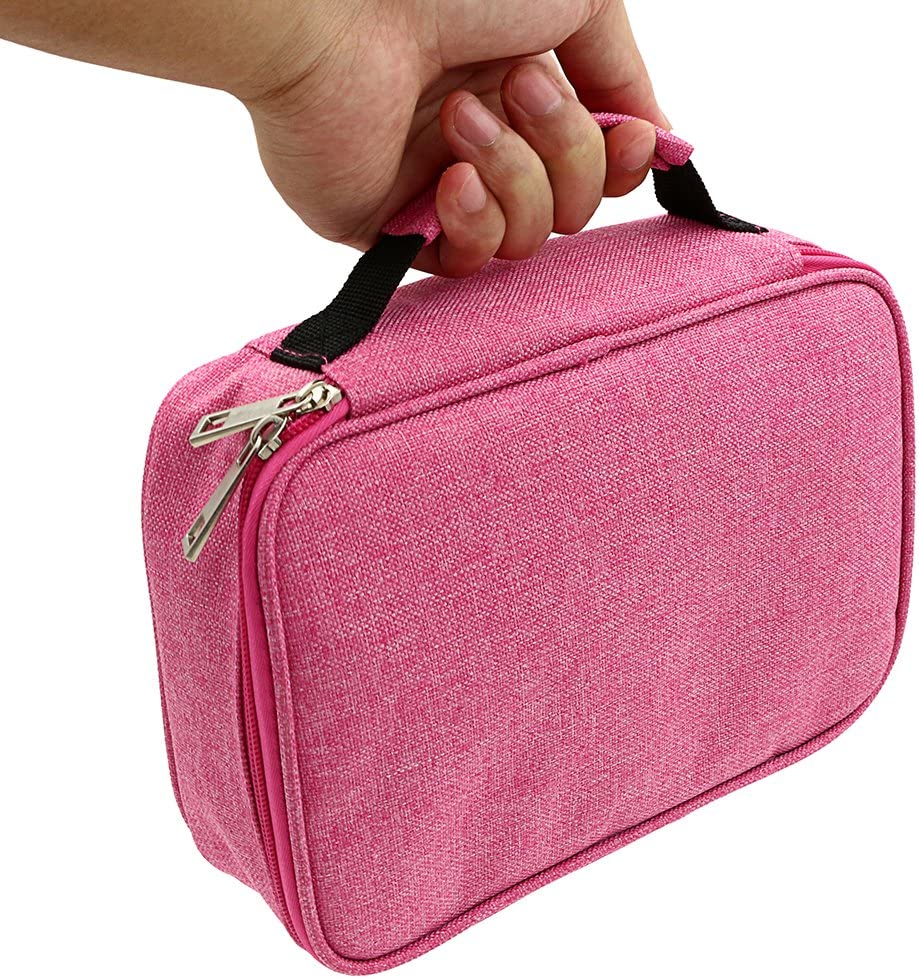 Estuche Gran Capacidad - Rosa