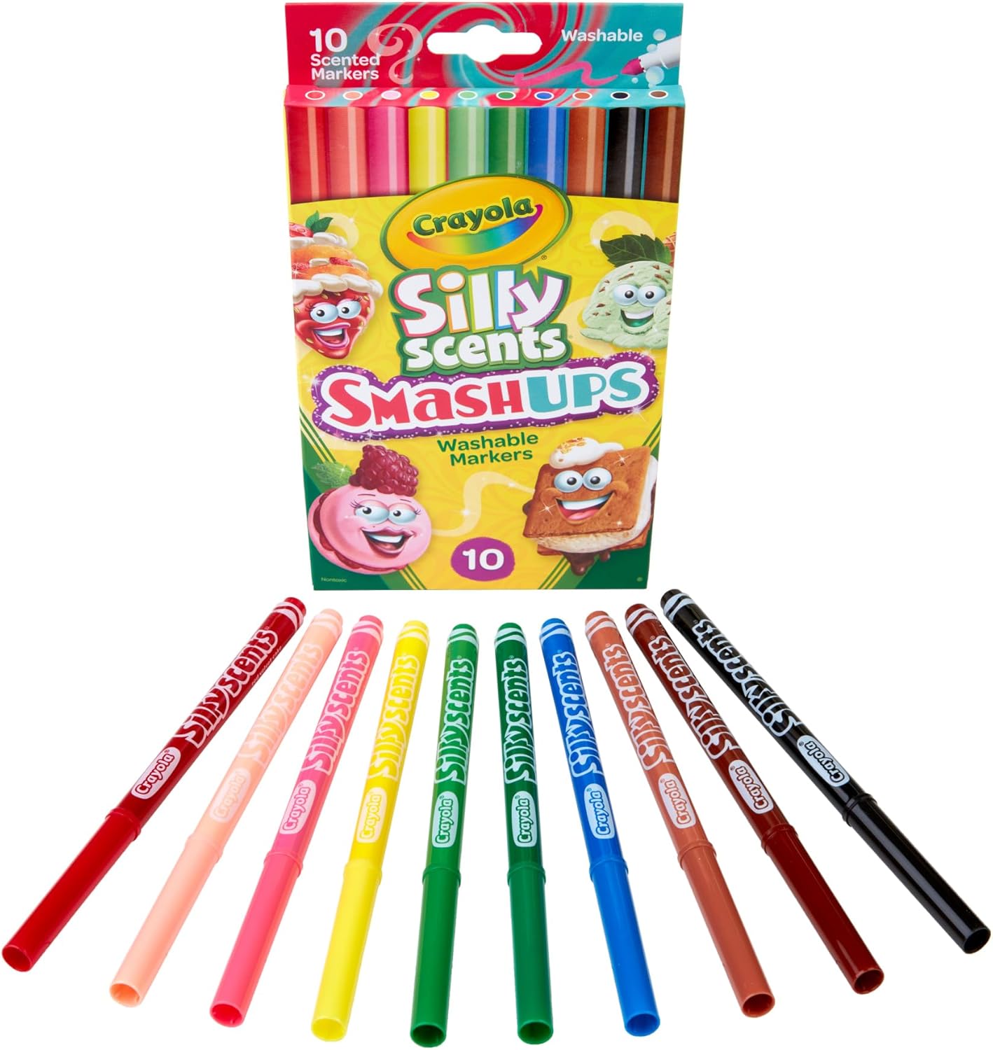 Crayola Markers Silly Scents - 10 Marcadores