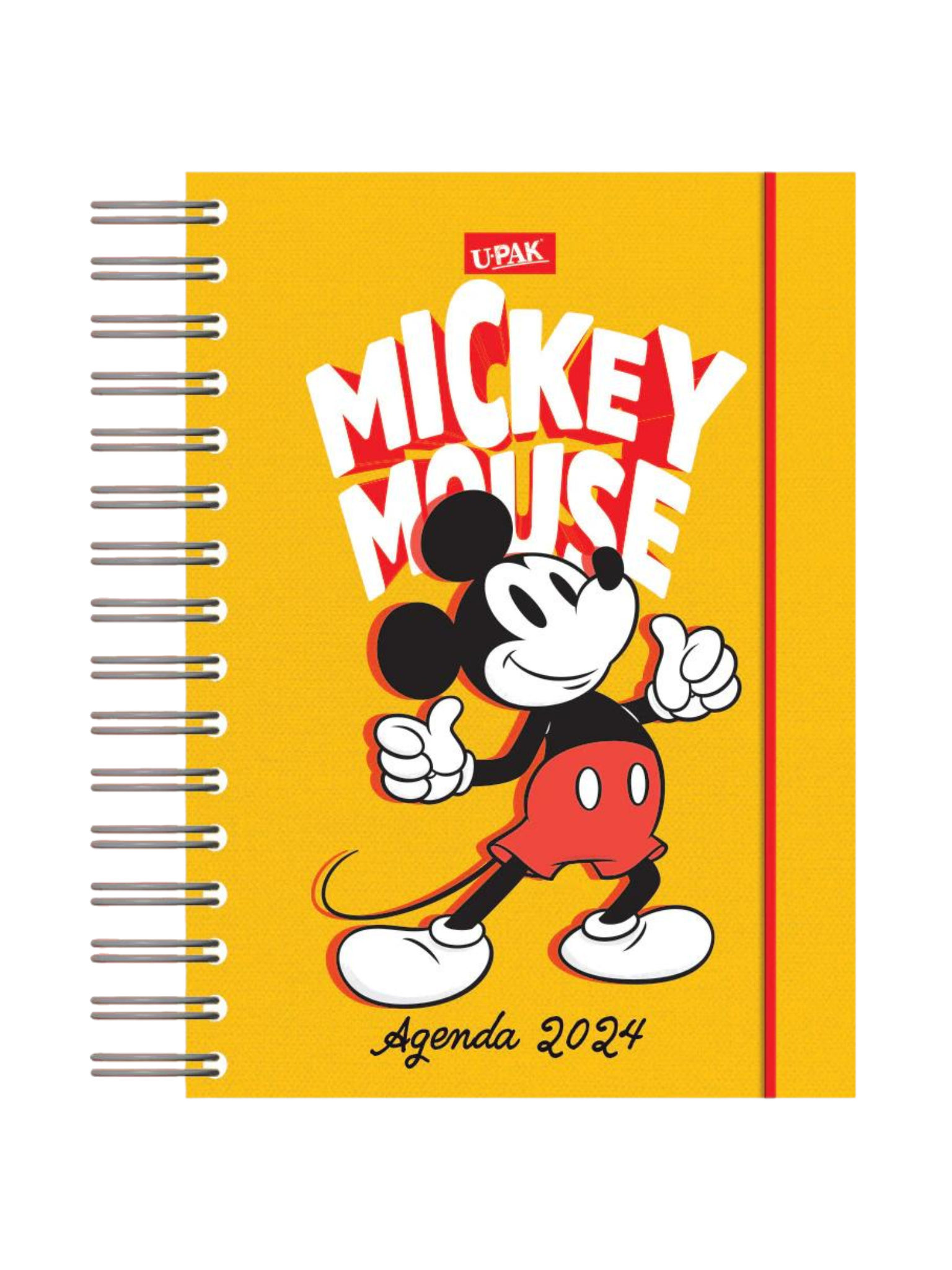 Agenda Premium 2024 - Amarillo - Mickey Mouse Disney – Karza Colors