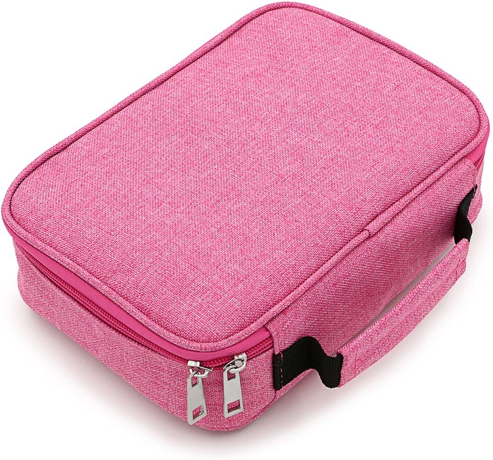 Estuche Gran Capacidad - Rosa
