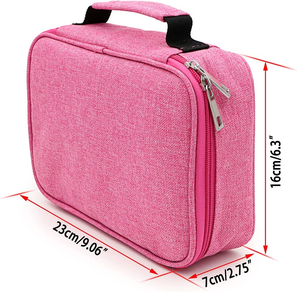 Estuche Gran Capacidad - Rosa