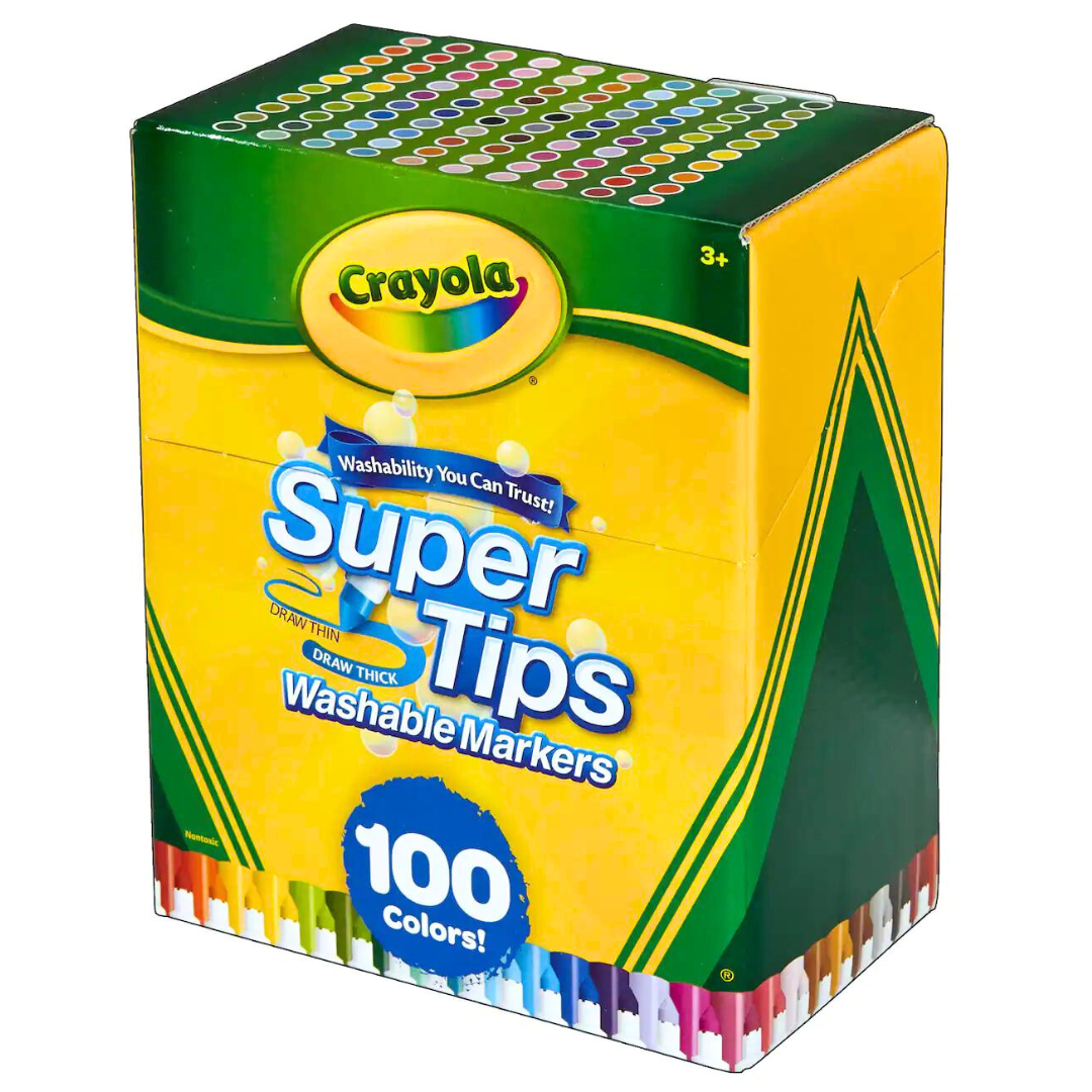 Crayola Super Tips - 100 Marcadores