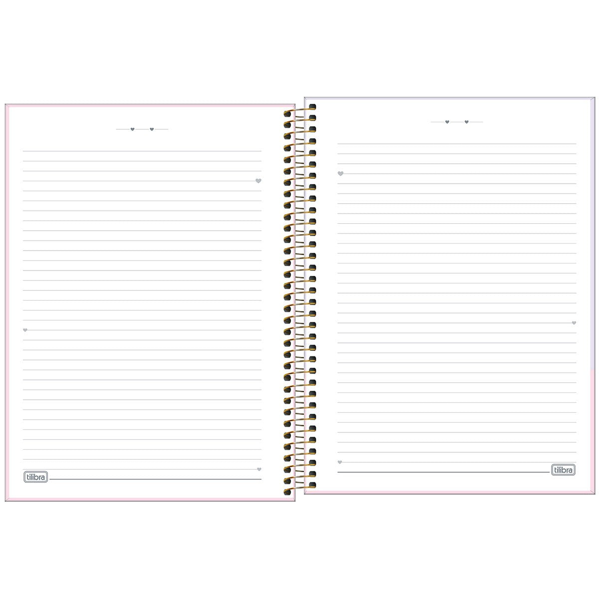 Cuaderno Espiral - Portada Flamingos - 80 Hojas con Líneas
