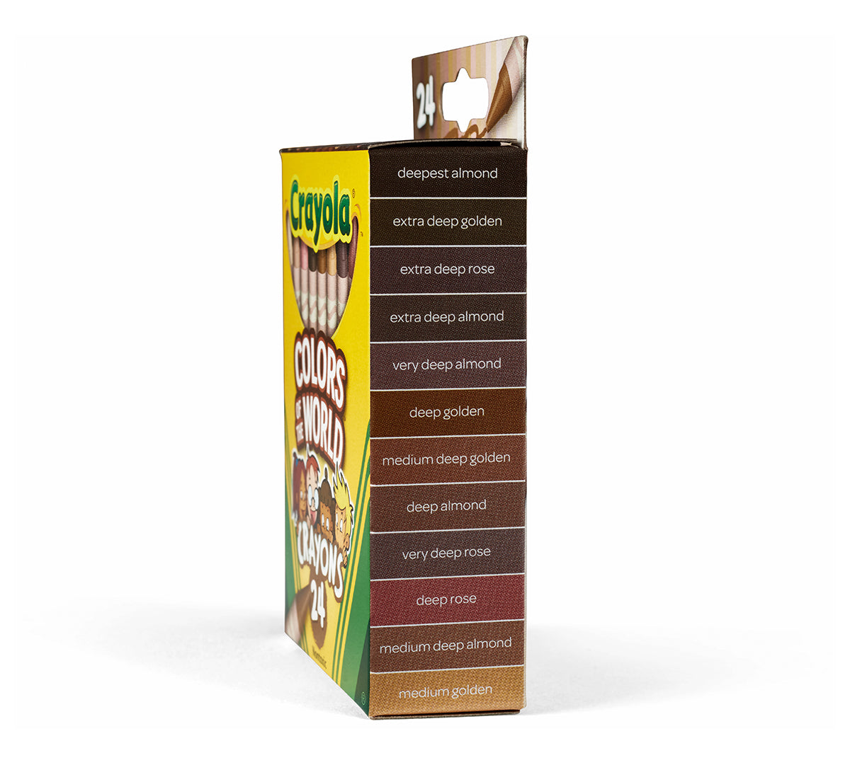 Crayones de Cera Crayola Colors of the World - Caja de 24 Colores