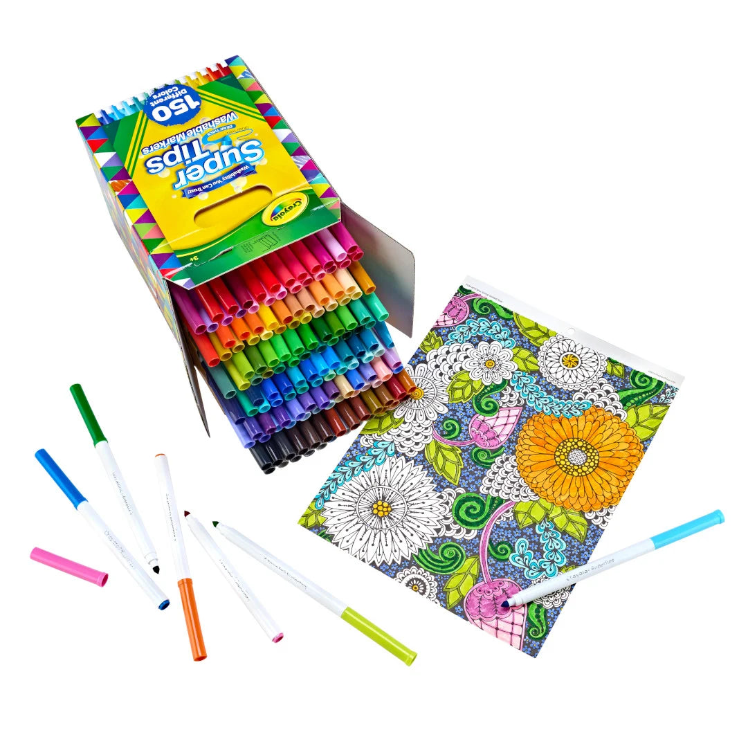 Crayola Super Tips - 150 Marcadores