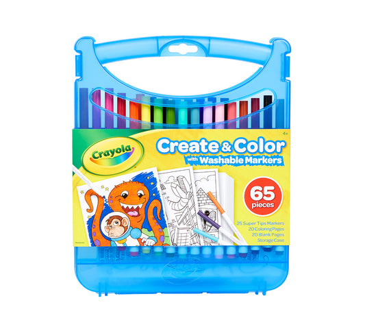 Crayola Super Tips Set - 65 piezas