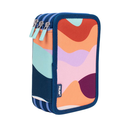 Estuche Milan con Útiles - 3 Niveles Multicolor