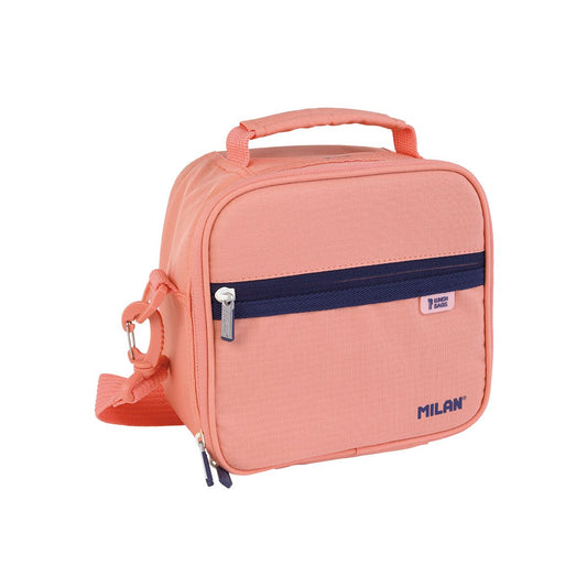 Lonchera Milan con 3 Recipientes - Rosa