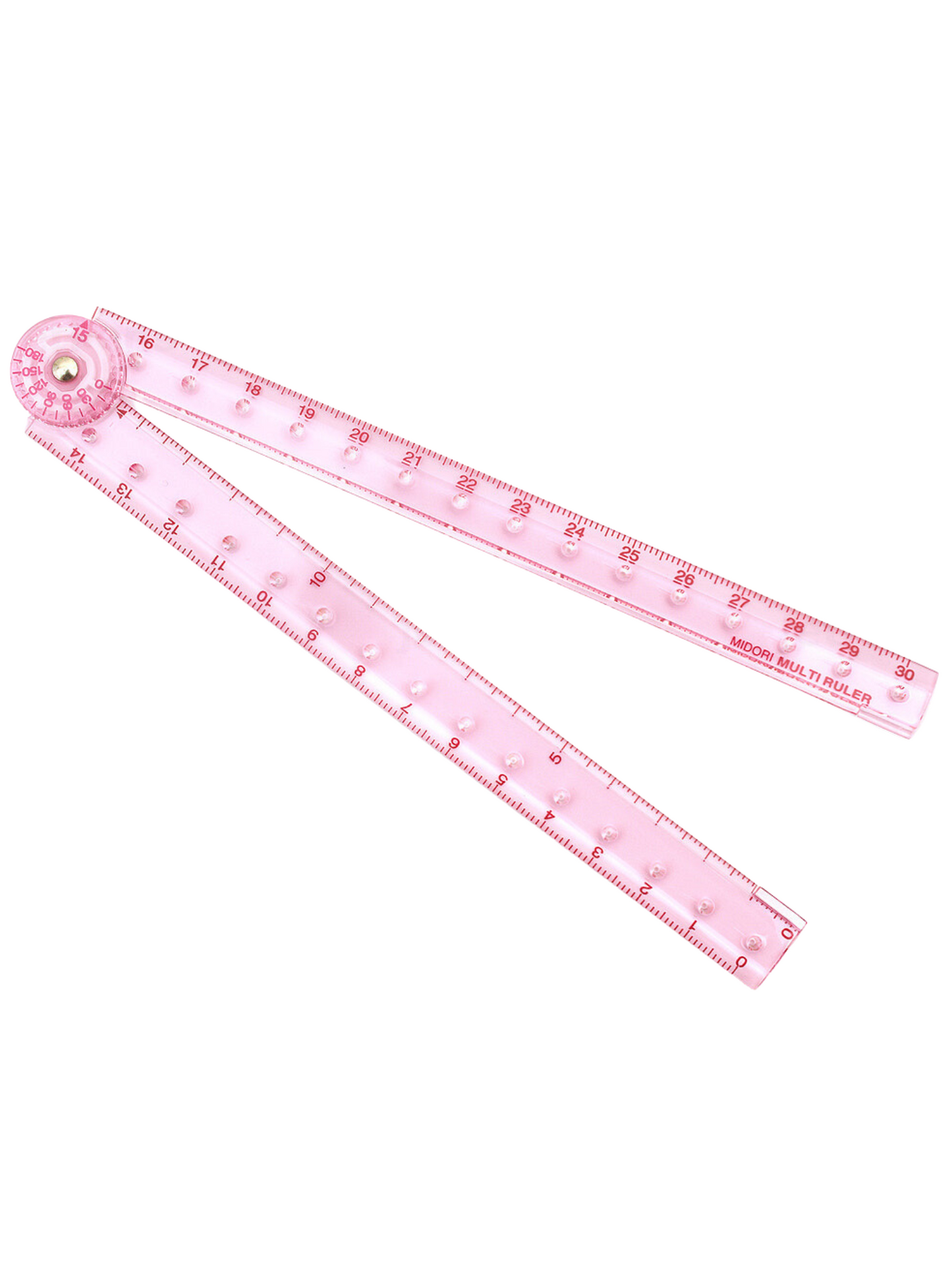 Regla Midori Multi Ruler - Rosa