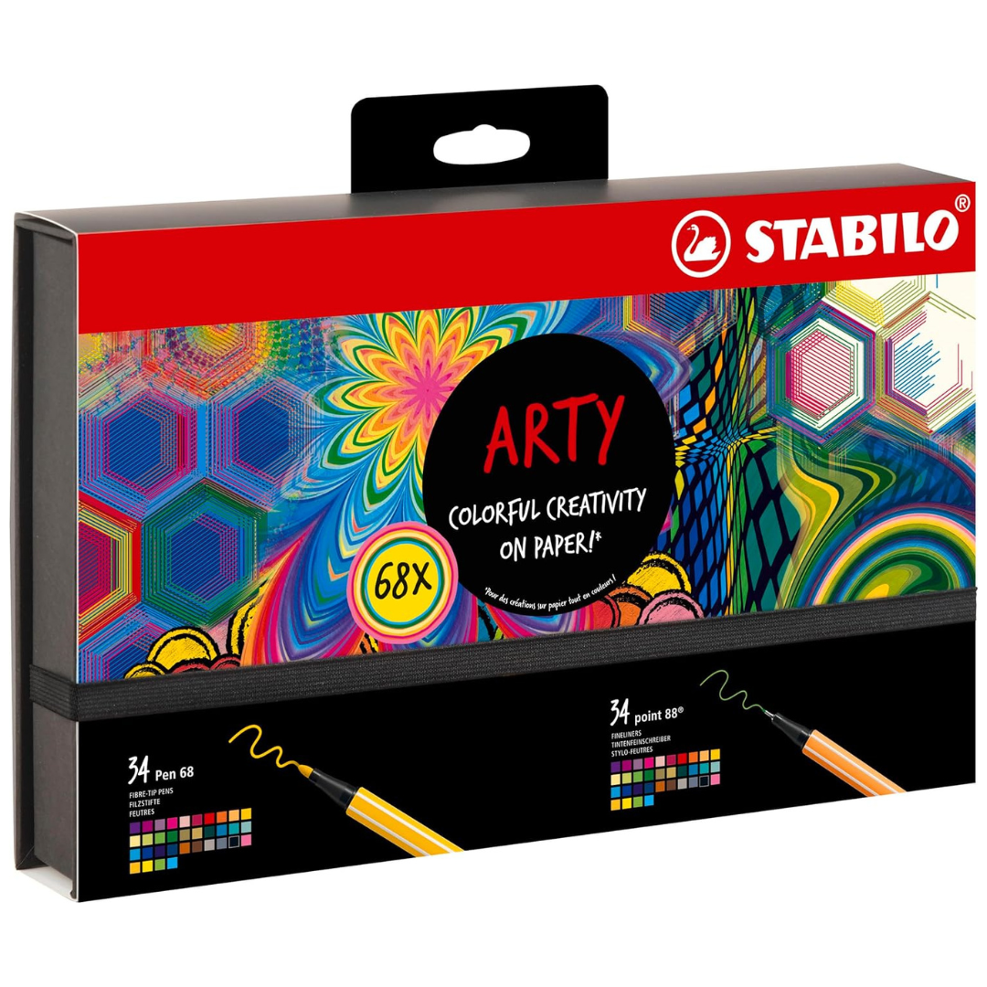 Set Stabilo Arty - 68 Piezas