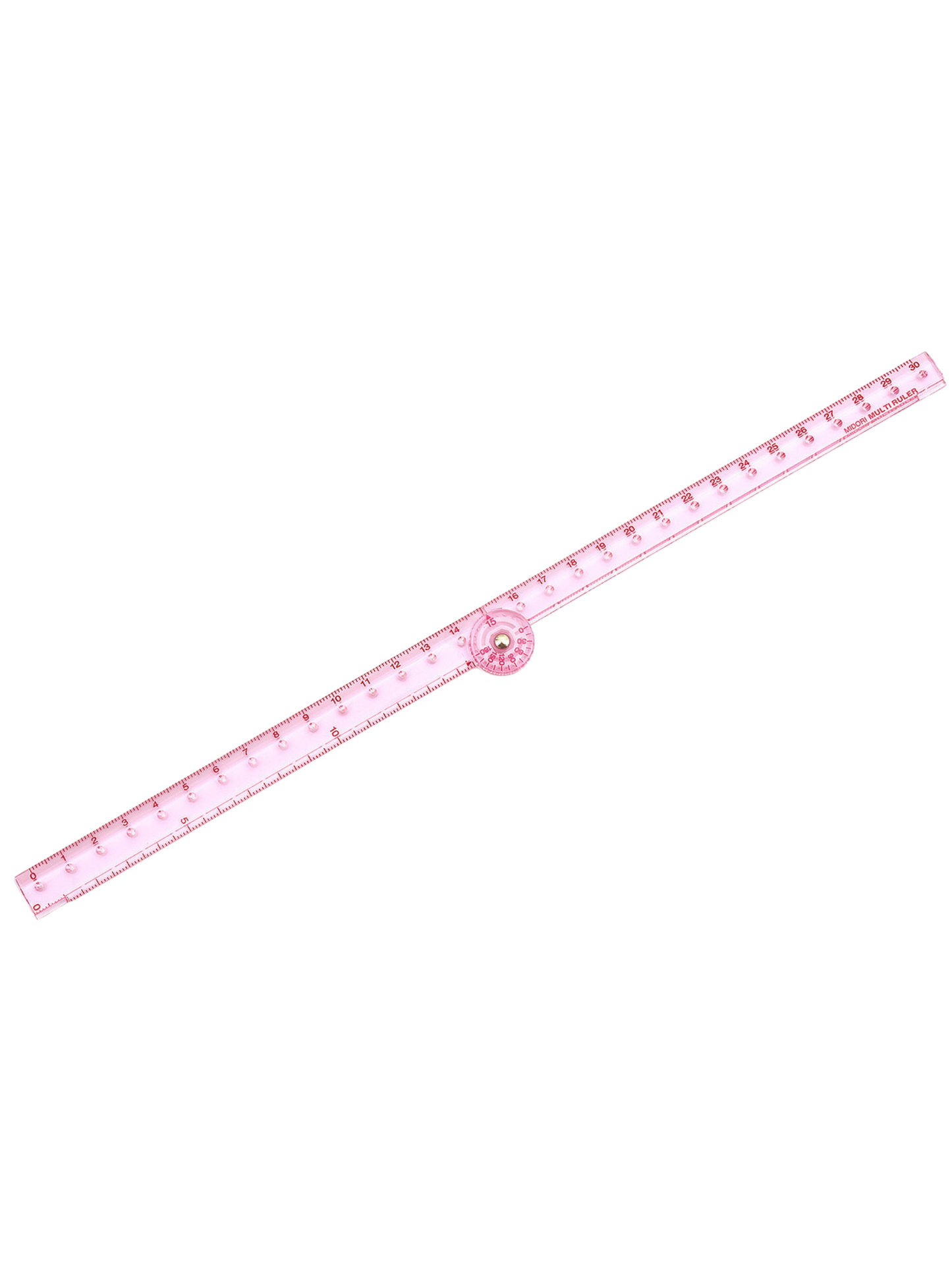 Regla Midori Multi Ruler - Rosa