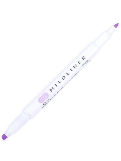 Zebra Mildliner - Set de 5 Colores Gentle