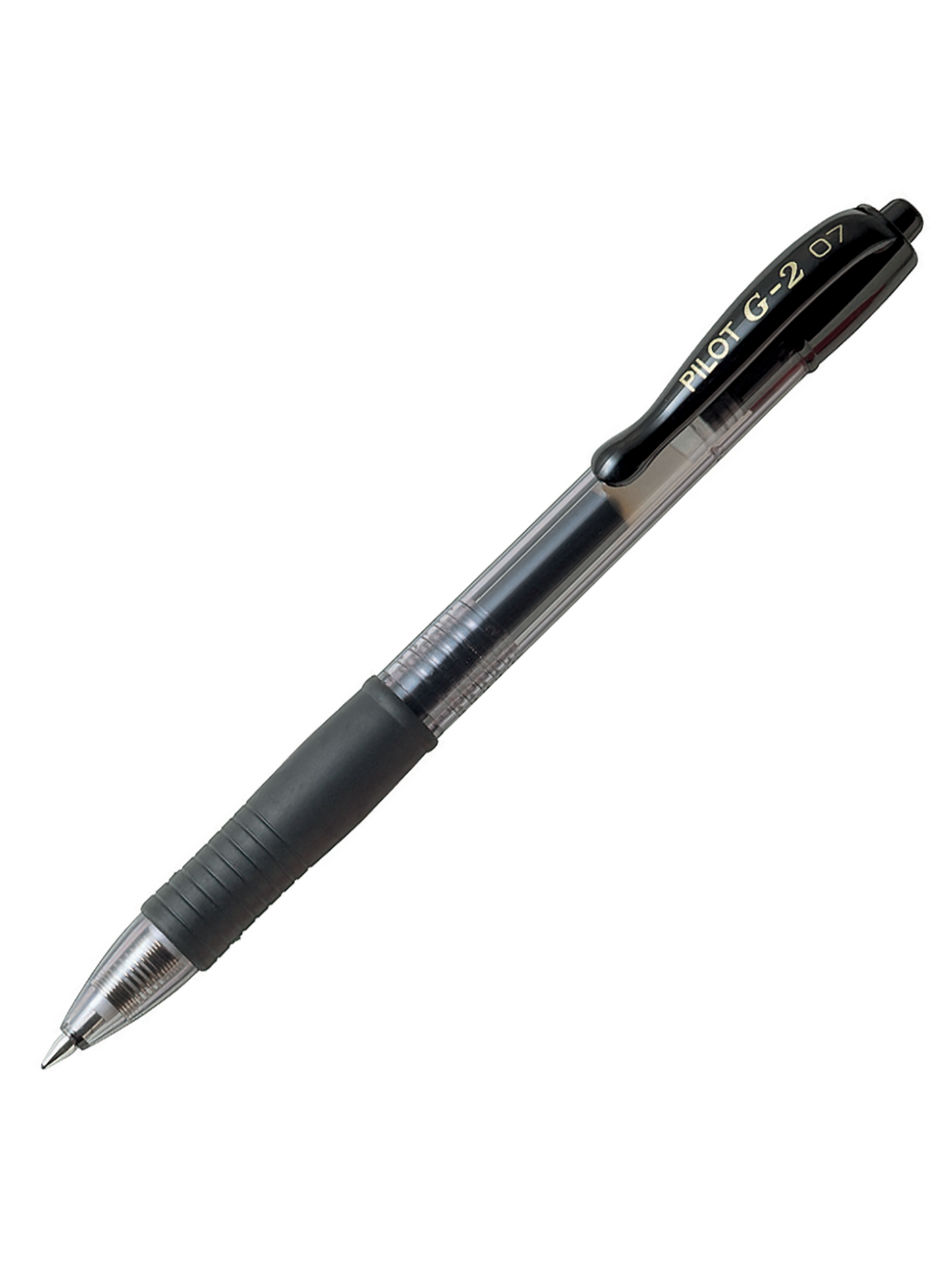 Bolígrafo Gel Pilot G-2 Negro - Punto Fino 0.7 mm