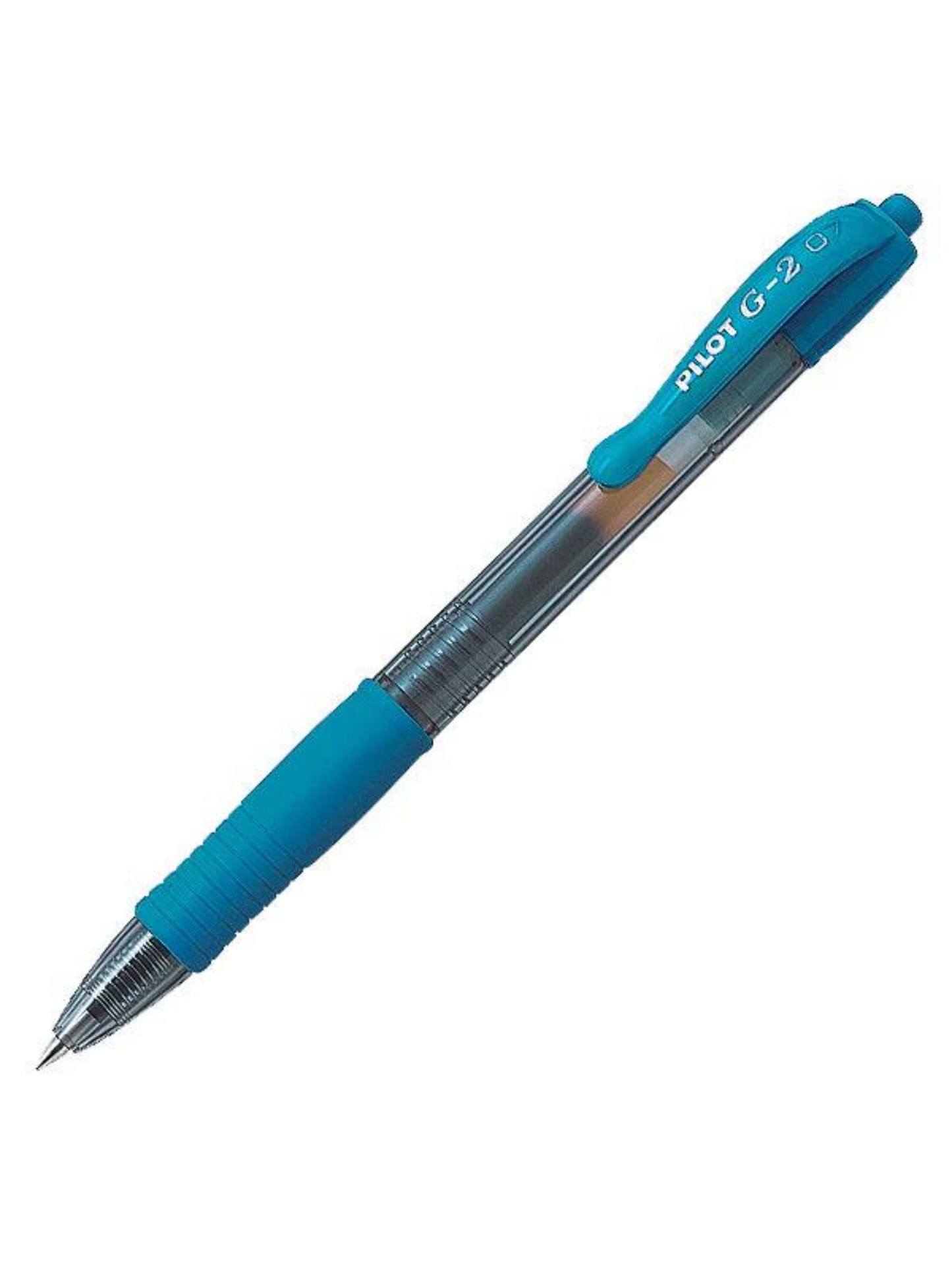 Bolígrafo Gel Pilot G-2 Turquesa - Punto Fino 0.7 mm