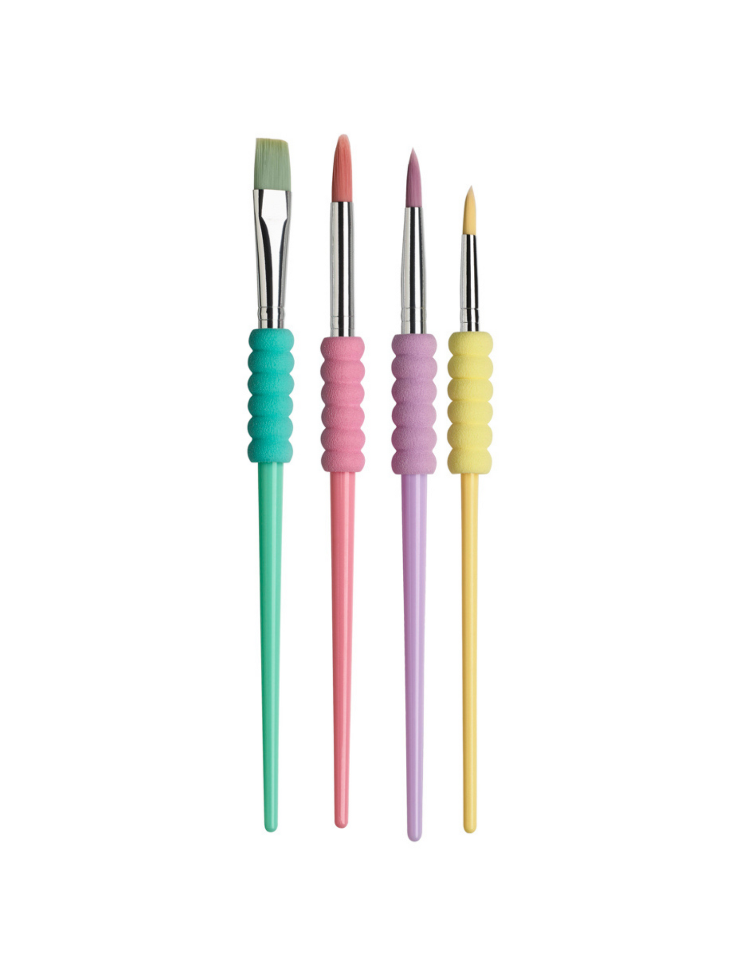 Pinceles Faber Castell - Set de 4