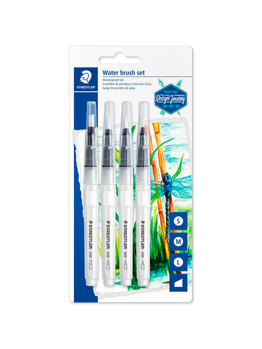 Pinceles de Agua Staedtler - Set de 4