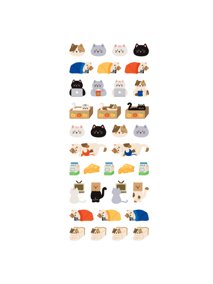 Stickers de Gatitos - Set de 36 stickers