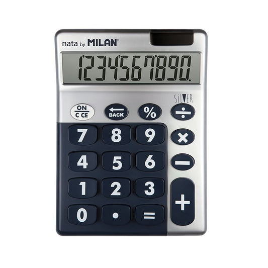 Calculadora Milan - Azul Marino Silver
