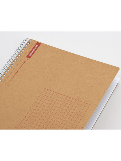 Cuaderno Espiral Maruman - Hojas Cuadrícula Pequeña