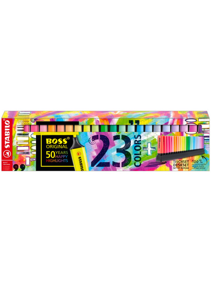 Stabilo Boss - Set de 23 Colores