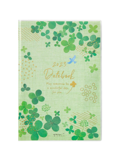 Planner 2023 Ilustrado Midori Clover