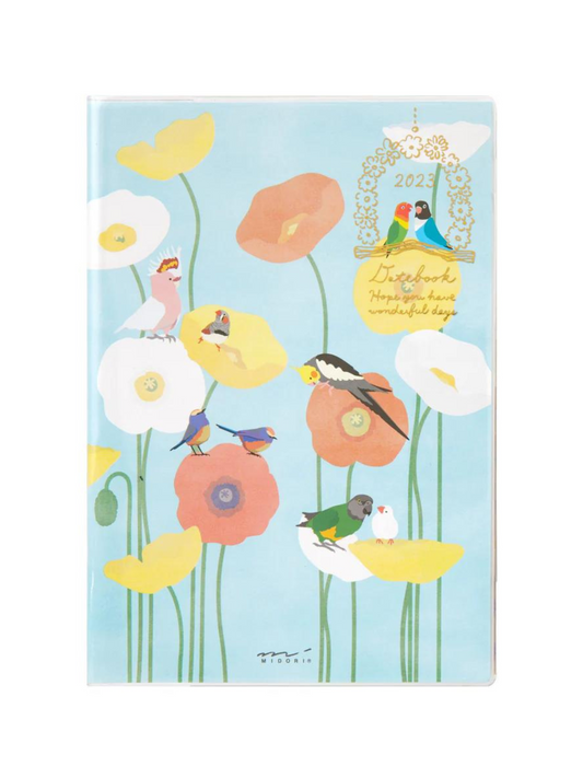 Planner 2023 Ilustrado Midori Bird