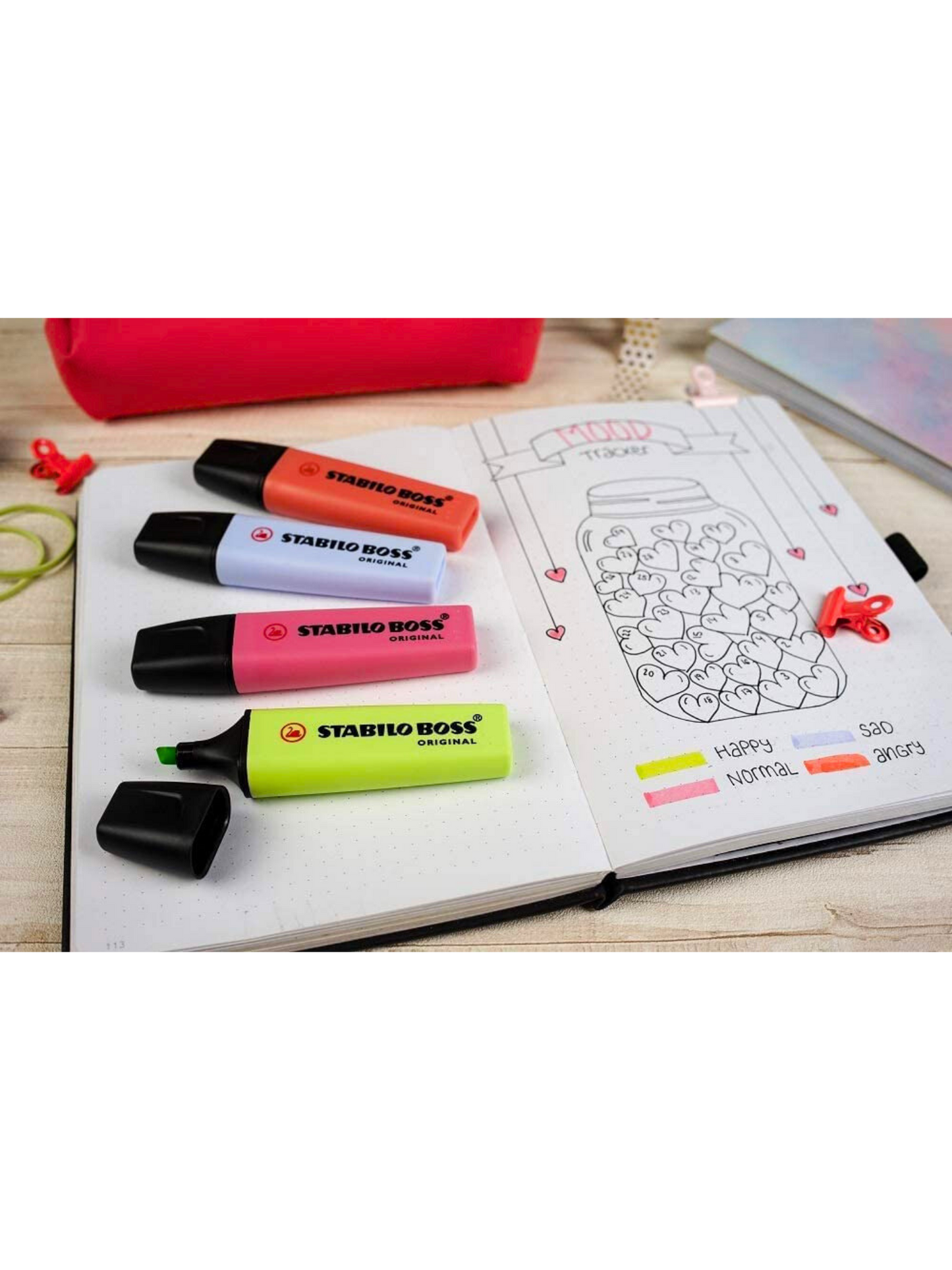 Stabilo Boss - Set de 4 Colores Pastel