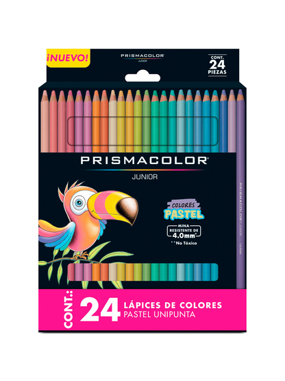 Crayones Prismacolor - Caja de 24 Colores Pastel